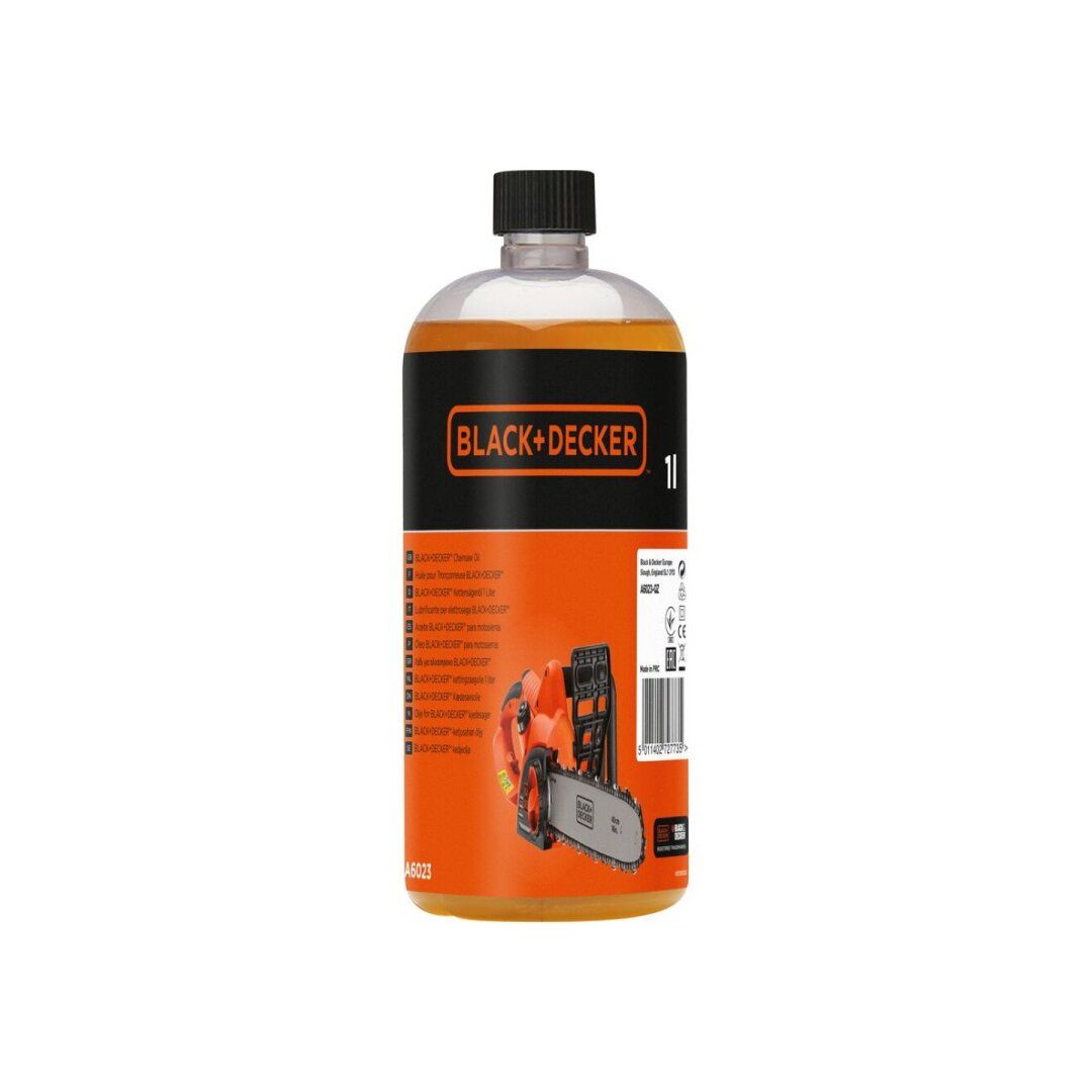 Alyva pjūklų grandinėms 1Ltr, A6023-QZ, Black&Decker