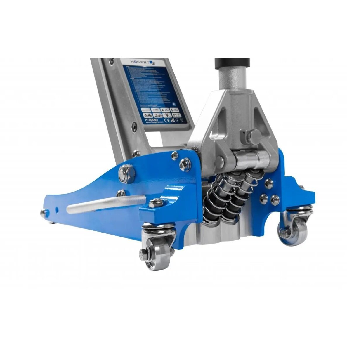 Aliuminis hidraulinis domkratas 1,5ton (85-370mm) 2 Aliuminis hidraulinis domkratas 1,5ton (85-370mm) 2