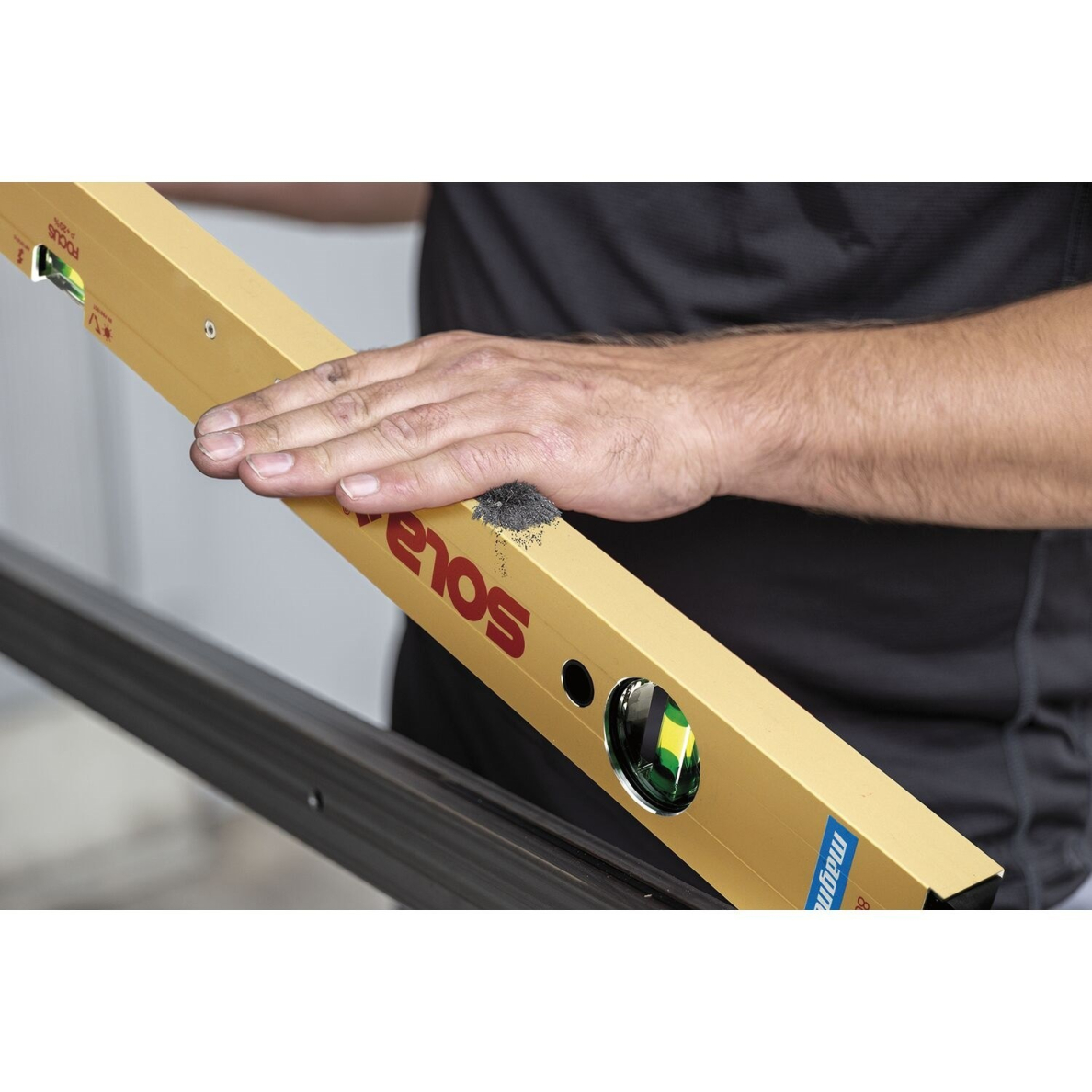 Aliumininis magnetinis gulsčiukas Sola AZM150, 150 cm 1 Aliumininis magnetinis gulsčiukas Sola AZM150, 150 cm 1