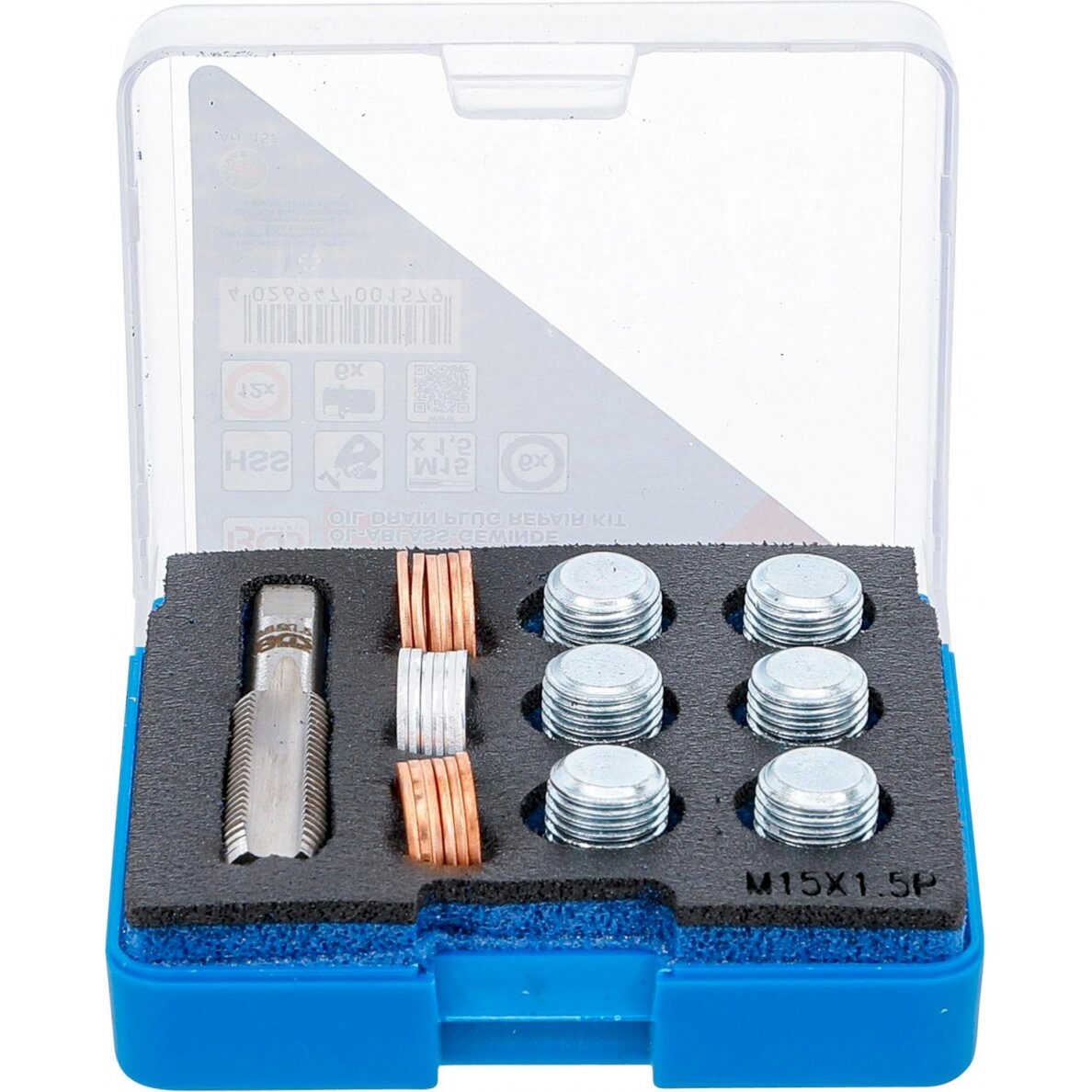 Alyvos išleidimo kamščio remonto komplektas | M15 x 1.5 (157) Alyvos išleidimo kamščio remonto komplektas | M15 x 1.5 (157)