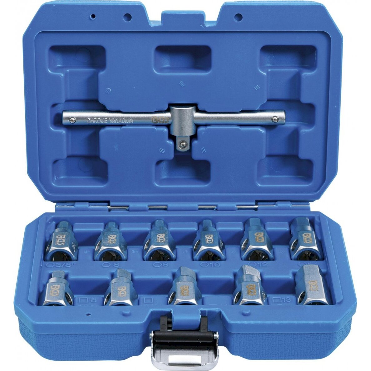 Alyvos nuleidimo kamščių antgalių rinkinys | 12 vnt. (1017)