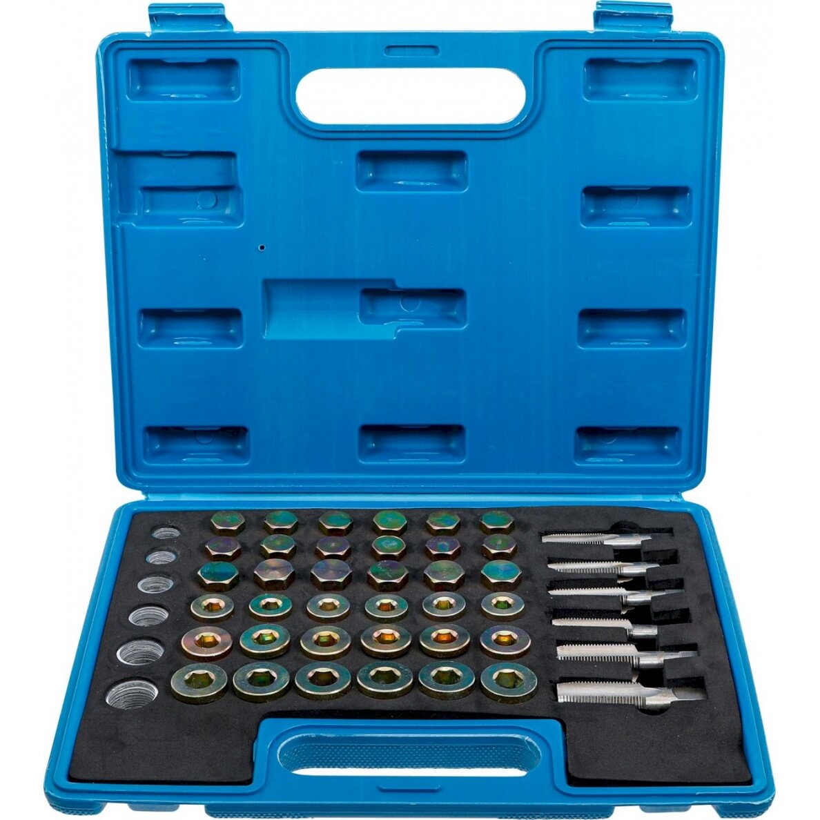 Alyvos nutekėjimo sriegio taisymo komplektas | 114 vnt. (123)