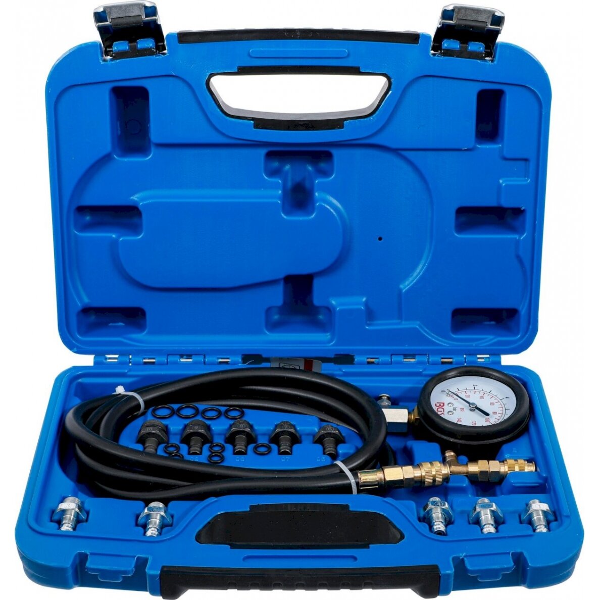 Alyvos slėgio testeris su adapteriais (8007) 1
