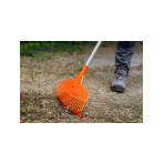 Aliumininė rankena 150cm fi 24mm, tvirtinimas reketu