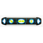 Aliuminis gulsčiukas 230mm ilgio su 3 skalėmis TORPEDO Aliuminis gulsčiukas 230mm ilgio su 3 skalėmis TORPEDO