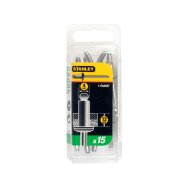 Aliuminės kniedės 4 x 12 mm 15vnt