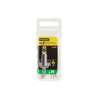 Aliuminės kniedės 3 x 13 mm 15vnt 1