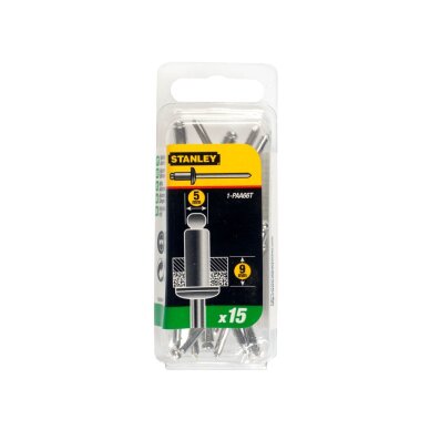 Aliuminės kniedės 5 x 10 mm 15vnt