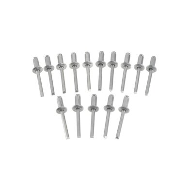 Aliuminės kniedės 5 x 6 mm 15vnt Aliuminės kniedės 5 x 6 mm 15vnt