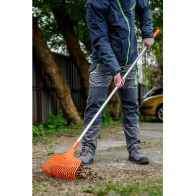 Aliumininė rankena 150cm fi 24mm, tvirtinimas reketu 2 Aliumininė rankena 150cm fi 24mm, tvirtinimas reketu 2