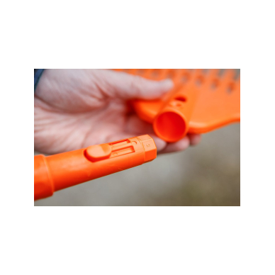 Aliumininė rankena 150cm fi 24mm, tvirtinimas reketu 4 Aliumininė rankena 150cm fi 24mm, tvirtinimas reketu 4