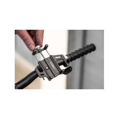 Aliumininis dviračio telefono laikiklis NEO 91-000 3 Aliumininis dviračio telefono laikiklis NEO 91-000 3