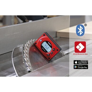 Skaitmeninis gulsčiukas Sola GO! Smart Bluetooth; 8 cm 2 Skaitmeninis gulsčiukas Sola GO! Smart Bluetooth; 8 cm 2