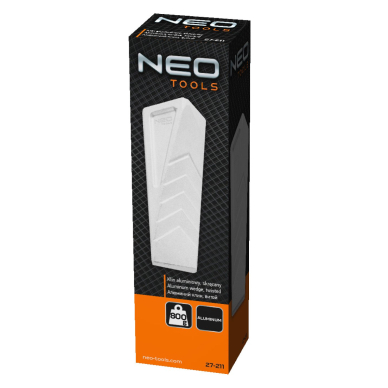 Aliumininis pleištas NEO 27-211, 800 g, susuktas 1