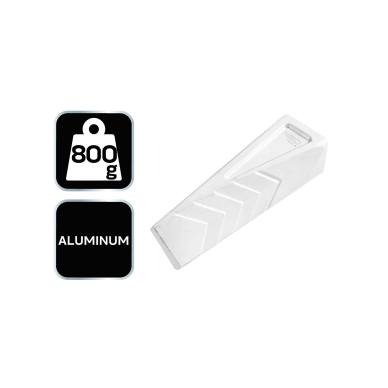 Aliumininis pleištas, 800 g, susuktas 5