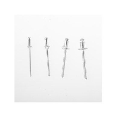 Aliuminio kniedės, 400 vnt. rinkinys 1 Aliuminio kniedės, 400 vnt. rinkinys 1