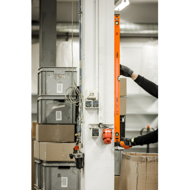 Aliuminis gulsčiukas S 300, 3akutės, 120 cm 3 Aliuminis gulsčiukas S 300, 3akutės, 120 cm 3