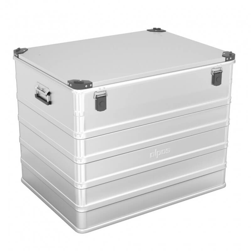 Aliuminė dėžė su spyna ALPOS ALU D240 Aliuminė dėžė su spyna ALPOS ALU D240