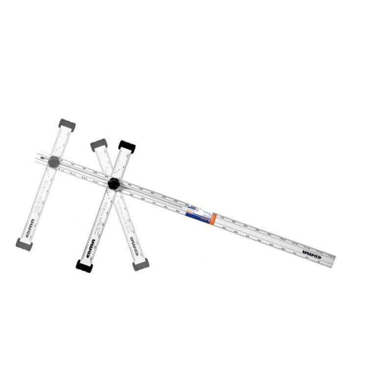 Aliuminis kampuotis reguliuojamu kampu EDMA 120cm 1 Aliuminis kampuotis reguliuojamu kampu EDMA 120cm 1