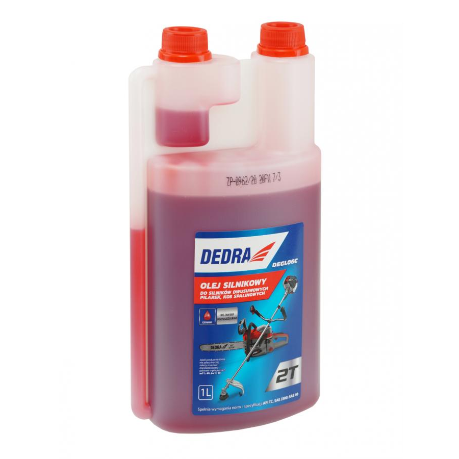 Alyva dvitakčiams varikliams, grandininiams pjūklams, krūmapjovėms DEDRA DEGL06C, 1 l Alyva dvitakčiams varikliams, grandininiams pjūklams, krūmapjovėms DEDRA DEGL06C, 1 l
