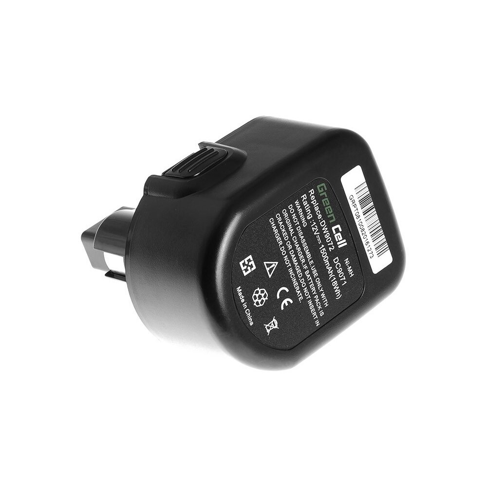 Analogas akumuliatoriui - Black&Decker, DeWalt (PT08) 12V Ni-MH, 1,5Ah 1