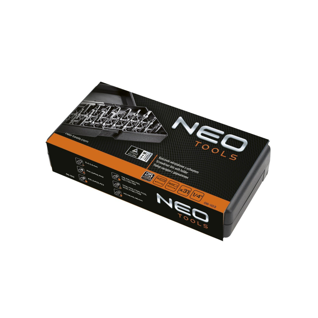 Antgaliai atsuktuvui, komplekte 31 vnt. 1