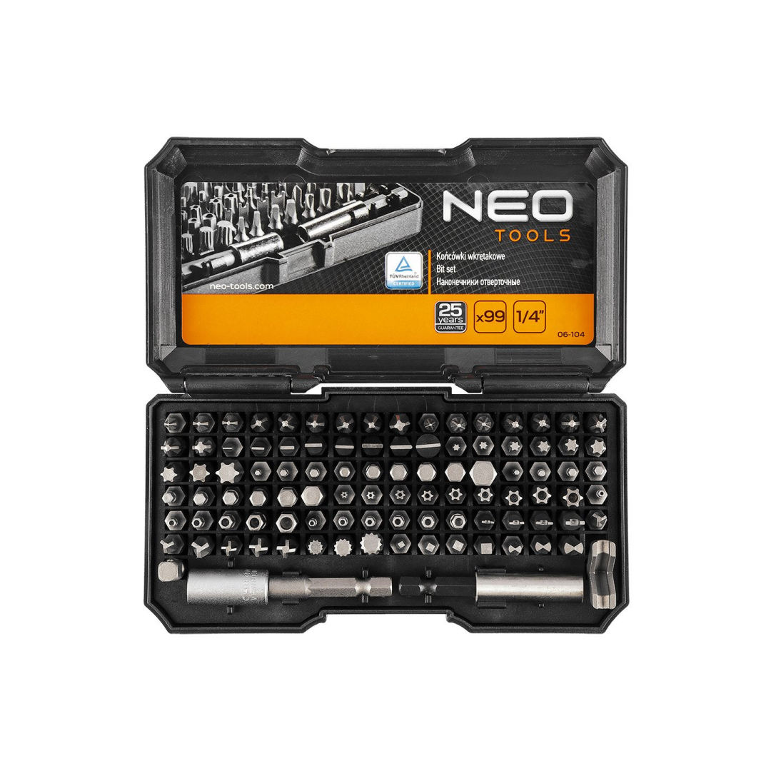 Antgaliai atsuktuvui, komplekte 99 vnt. 7