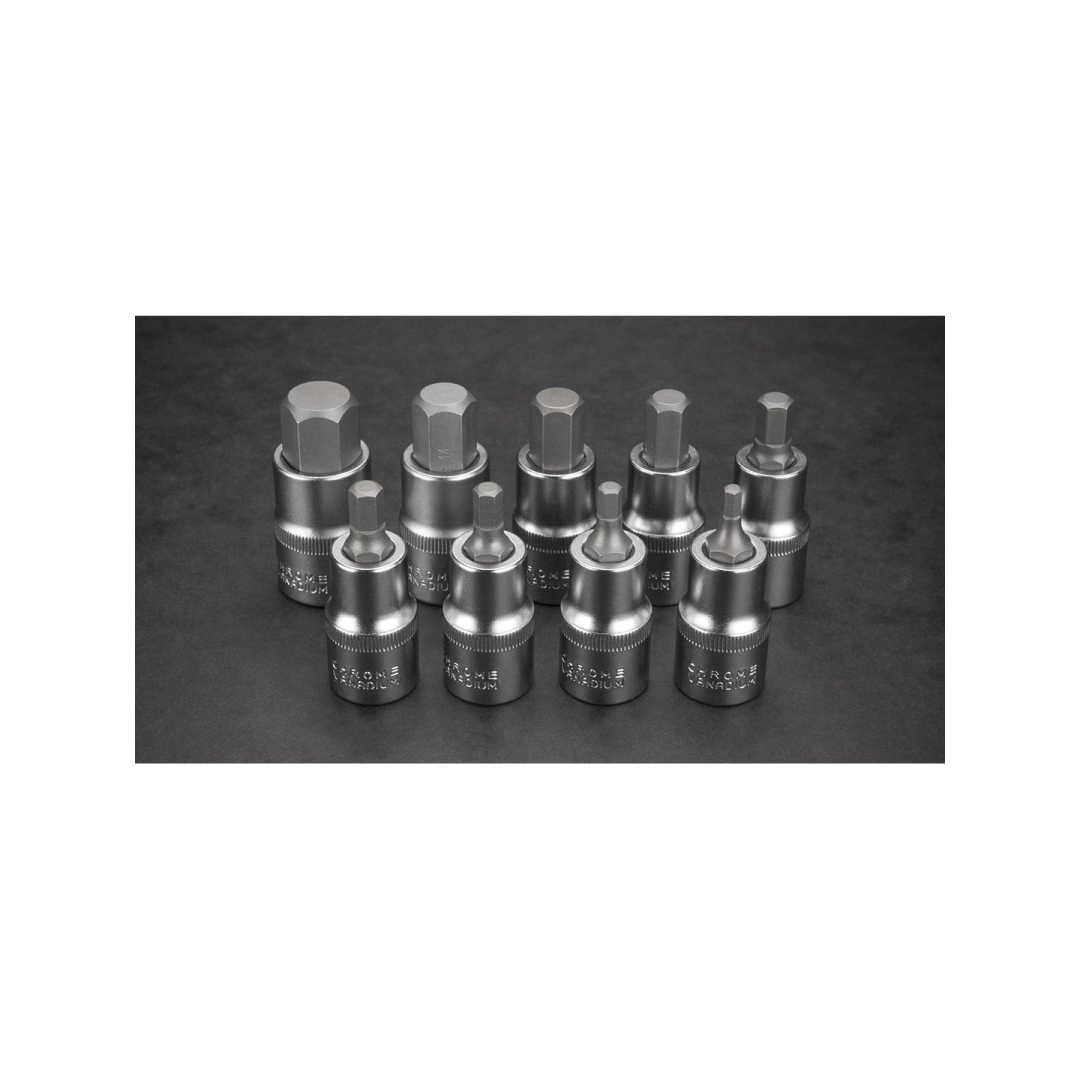 Antgaliai šešiakampiai  komplekte 9 vnt., 2