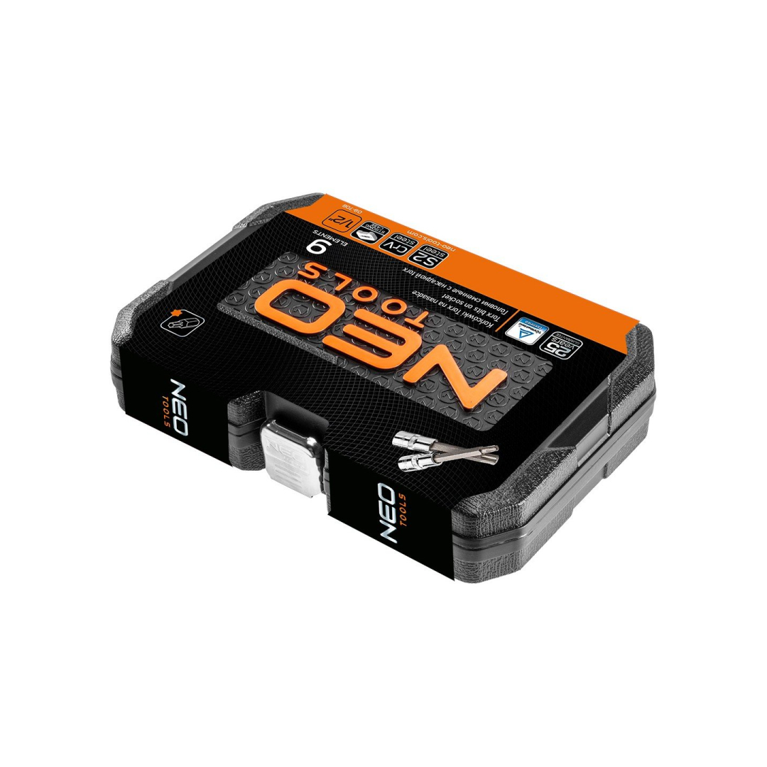 Antgaliai TORX L 100mm, komplekte 9 vnt., 1