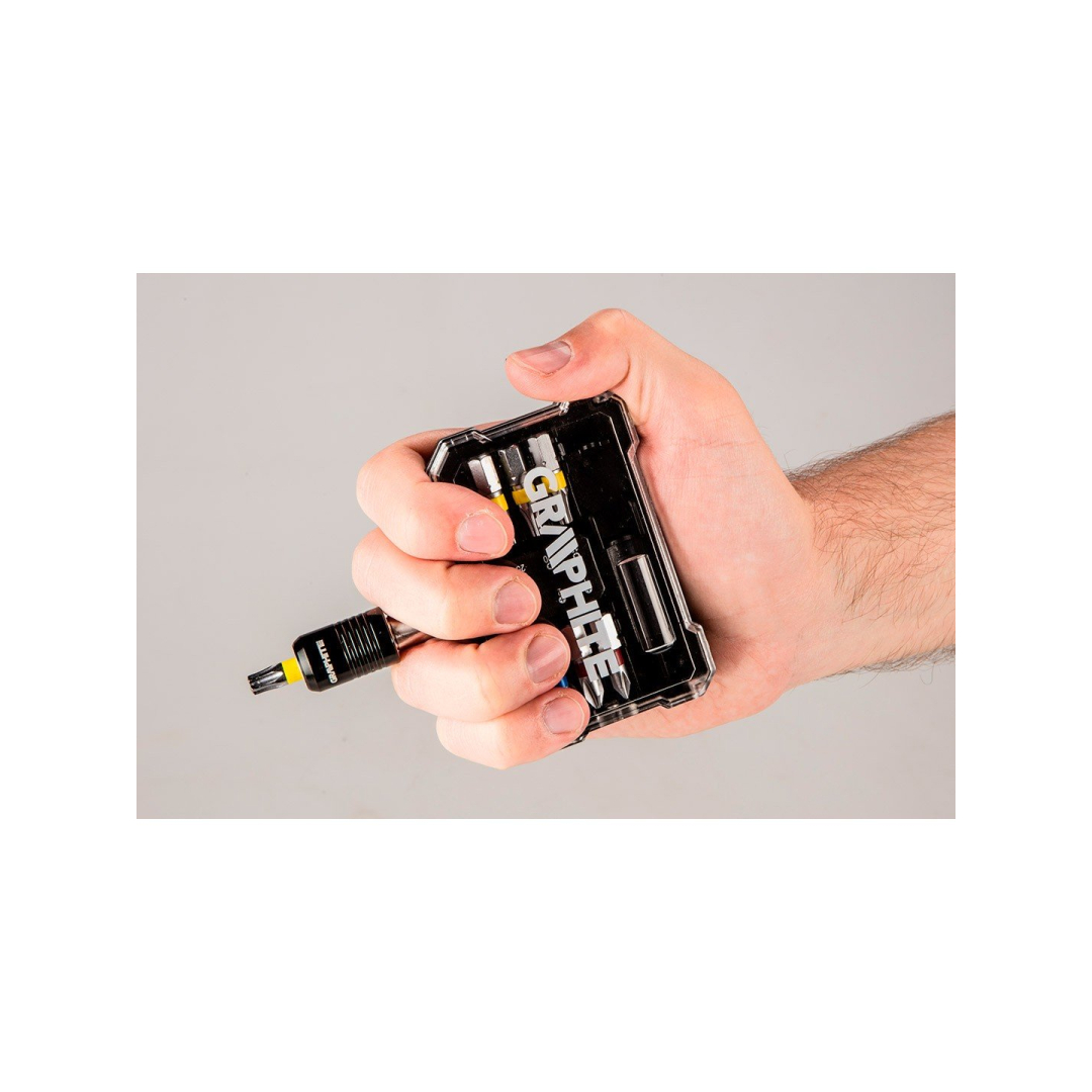 Antgalių rinkinys 10 vnt. Graphite 2