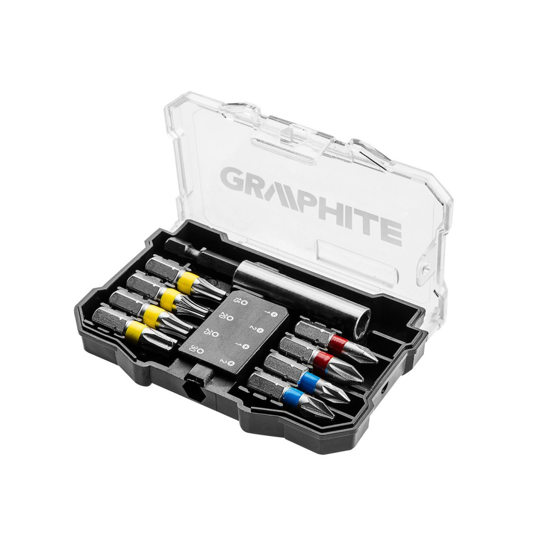 Antgalių rinkinys 10 vnt. Graphite Antgalių rinkinys 10 vnt. Graphite