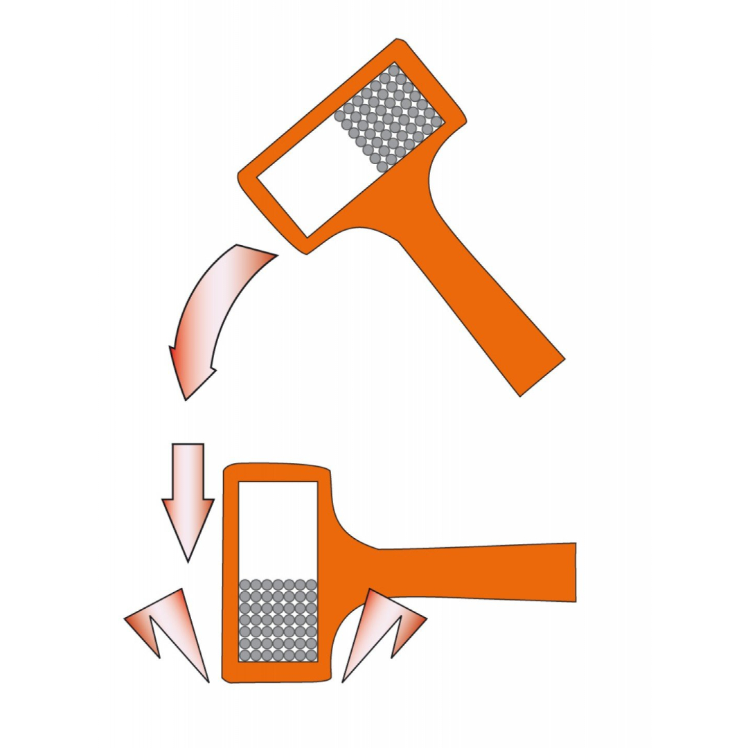 Antivibracinis plaktukas 940g 1