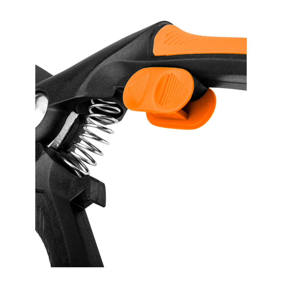 Antkakl žirklės 210 mm, diap iki 20 mm, medž: PP, TPR guma dengta rankena 2