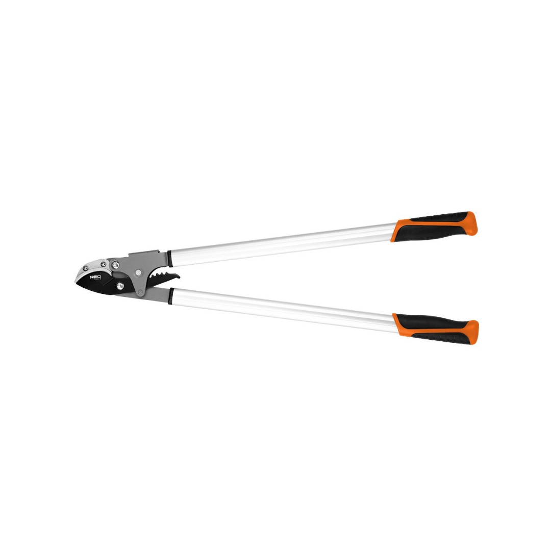 Antkaklinės genėjimo žirklės 765 mm, diapazonas iki 40 mm, pavara, didinanti spaudimo jėgą 60 %. Antkaklinės genėjimo žirklės 765 mm, diapazonas iki 40 mm, pavara, didinanti spaudimo jėgą 60 %.