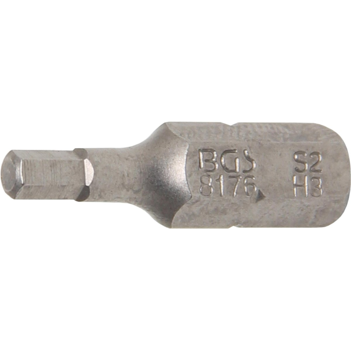 Antgalis | 6.3 mm (1/4") | hex šešiakampis 3 mm (8176) Antgalis | 6.3 mm (1/4") | hex šešiakampis 3 mm (8176)