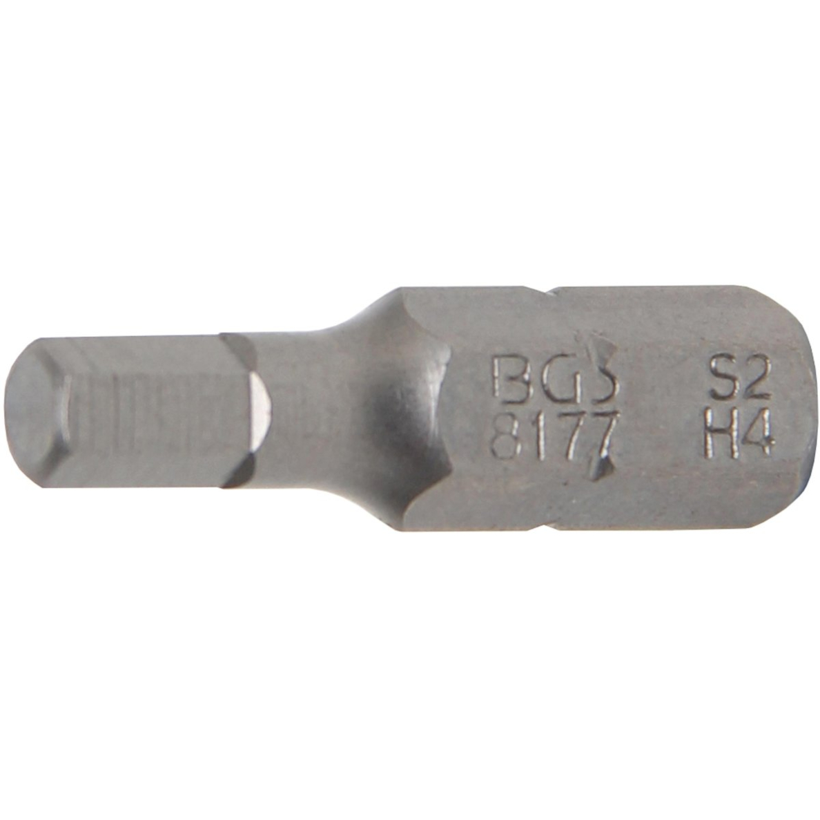 Antgalis | 6.3 mm (1/4") | hex šešiakampis 4 mm (8177) Antgalis | 6.3 mm (1/4") | hex šešiakampis 4 mm (8177)