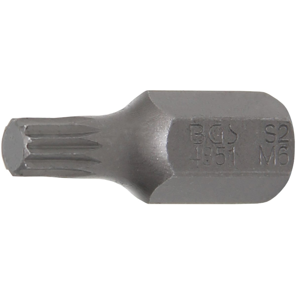 Antgalis | ilgis 30 mm | 10 mm (3/8") storis | Spline (XZN) | M6 (4851) Antgalis | ilgis 30 mm | 10 mm (3/8") storis | Spline (XZN) | M6 (4851)