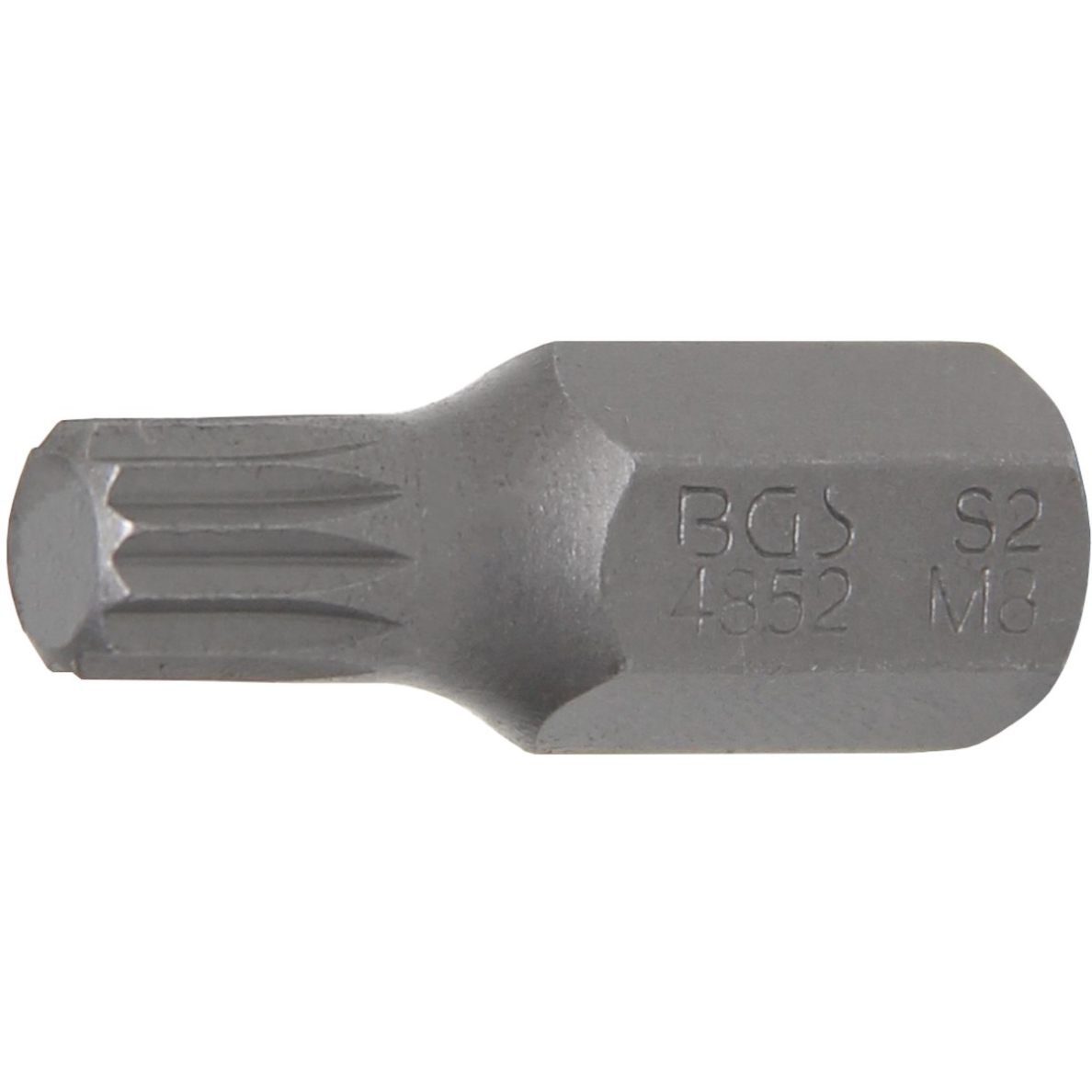 Antgalis | ilgis 30 mm | 10 mm (3/8") storis | Spline (XZN) | M8 (4852) Antgalis | ilgis 30 mm | 10 mm (3/8") storis | Spline (XZN) | M8 (4852)