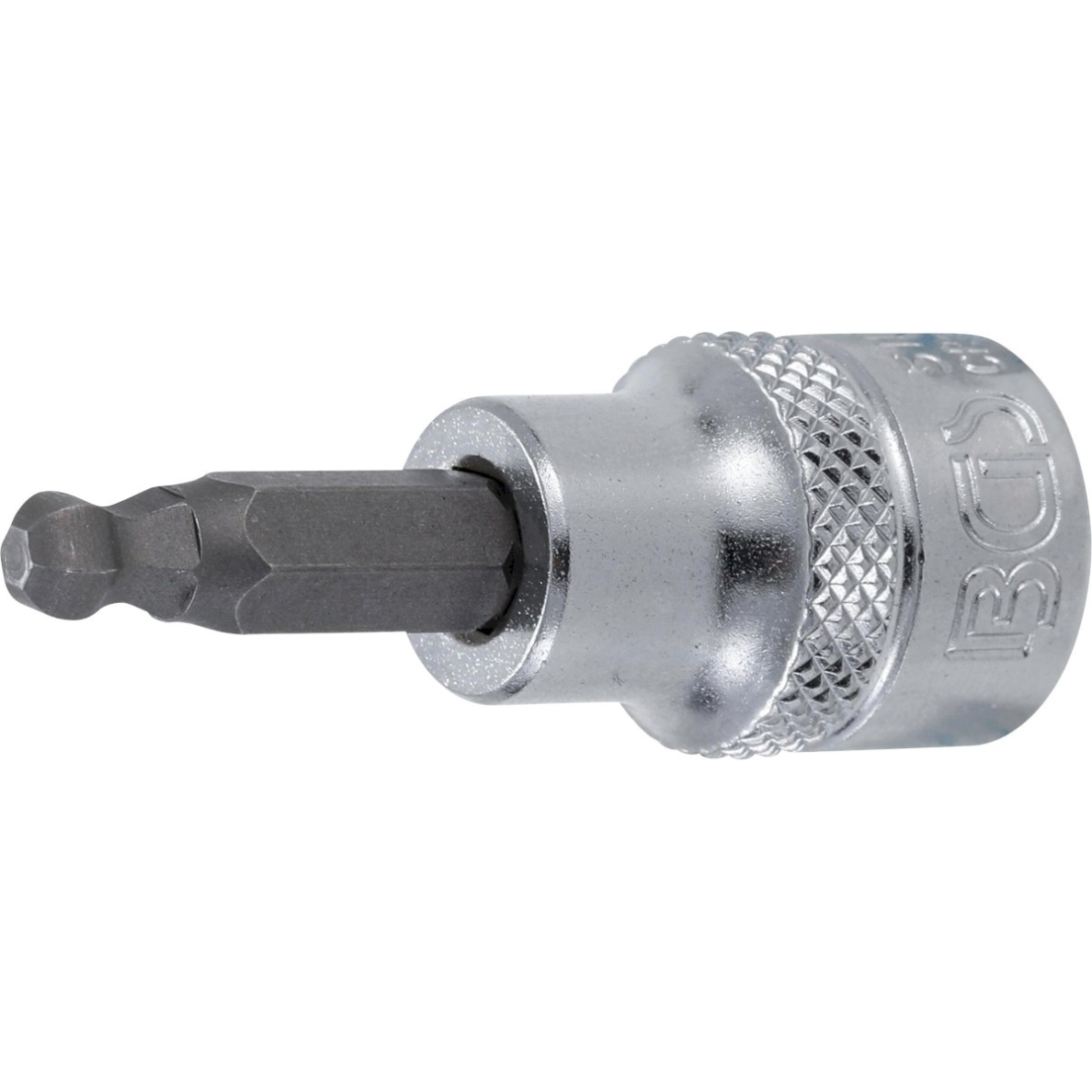 Antgalis įpresuotas į galvutę | 10 mm (3/8") | hex šešiakampis su šarnyru 5 mm (5112) Antgalis įpresuotas į galvutę | 10 mm (3/8") | hex šešiakampis su šarnyru 5 mm (5112)