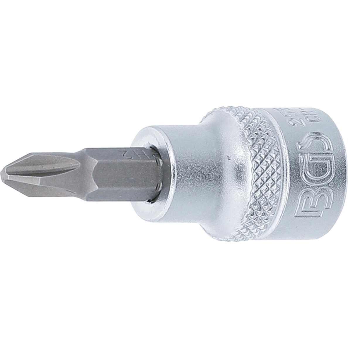 Antgalis įpresuotas į galvutę | 10 mm (3/8") | Kryžminis PH2 (2554)