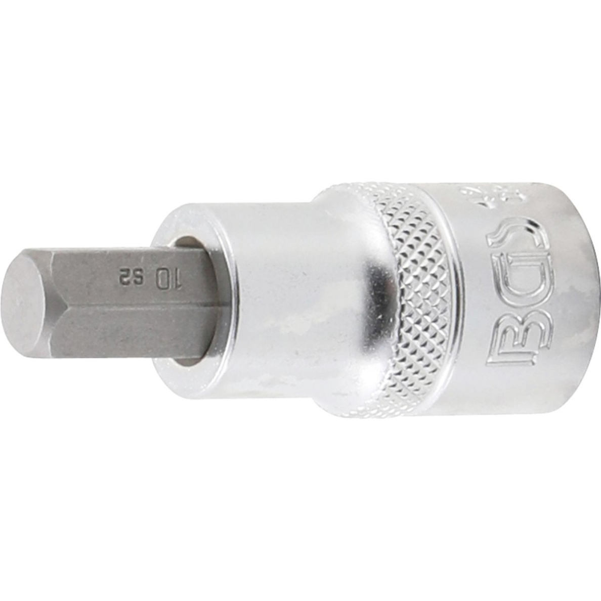Antgalis įpresuotas į galvutę | 12,5 mm (1/2") | hex šešiakampis 10 mm (4255) Antgalis įpresuotas į galvutę | 12,5 mm (1/2") | hex šešiakampis 10 mm (4255)