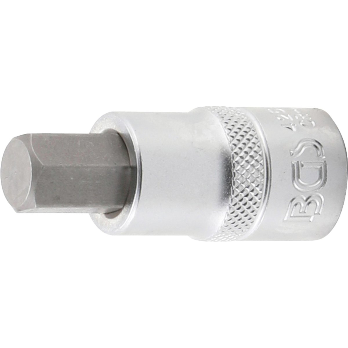 Antgalis įpresuotas į galvutę | 12,5 mm (1/2") | hex šešiakampis 12 mm (4256)