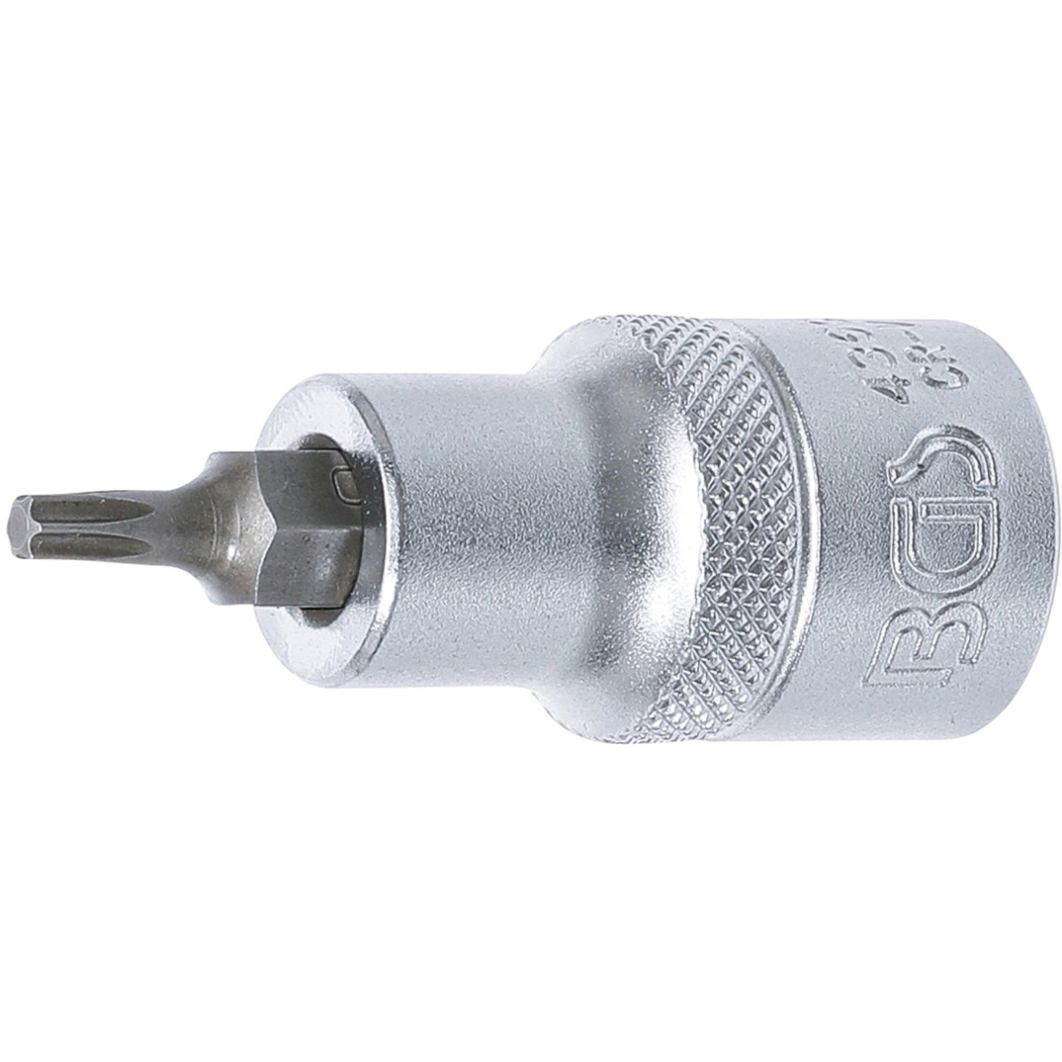 Antgalis įpresuotas į galvutę | 12,5 mm (1/2") | T-Star (Torx) T20 (4369) Antgalis įpresuotas į galvutę | 12,5 mm (1/2") | T-Star (Torx) T20 (4369)