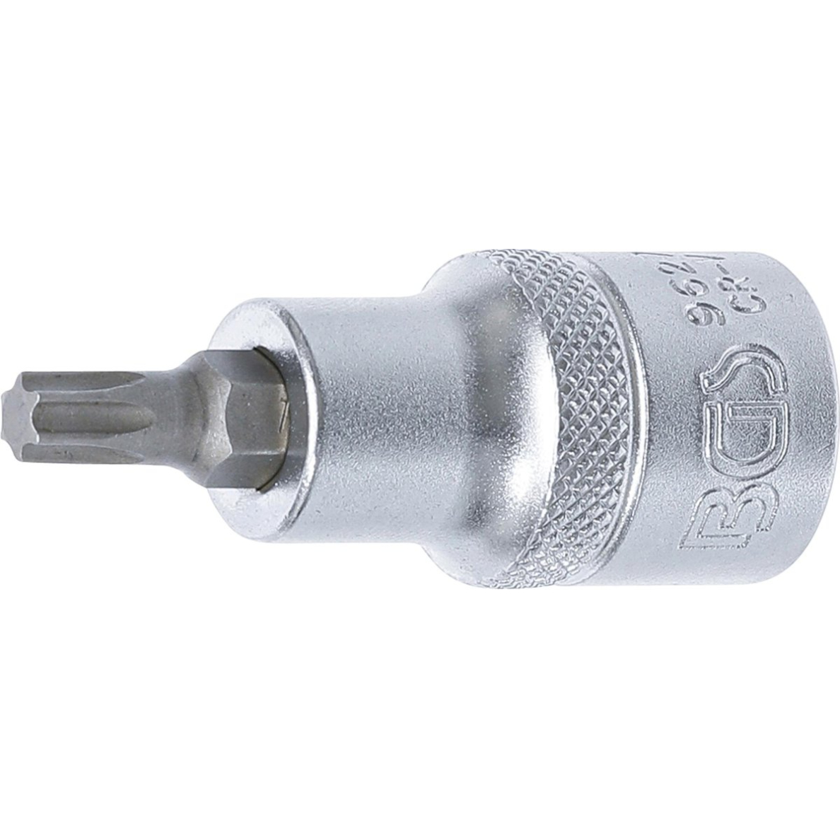 Antgalis įpresuotas į galvutę | 12,5 mm (1/2") | T-Star (Torx) T35 (9627) Antgalis įpresuotas į galvutę | 12,5 mm (1/2") | T-Star (Torx) T35 (9627)