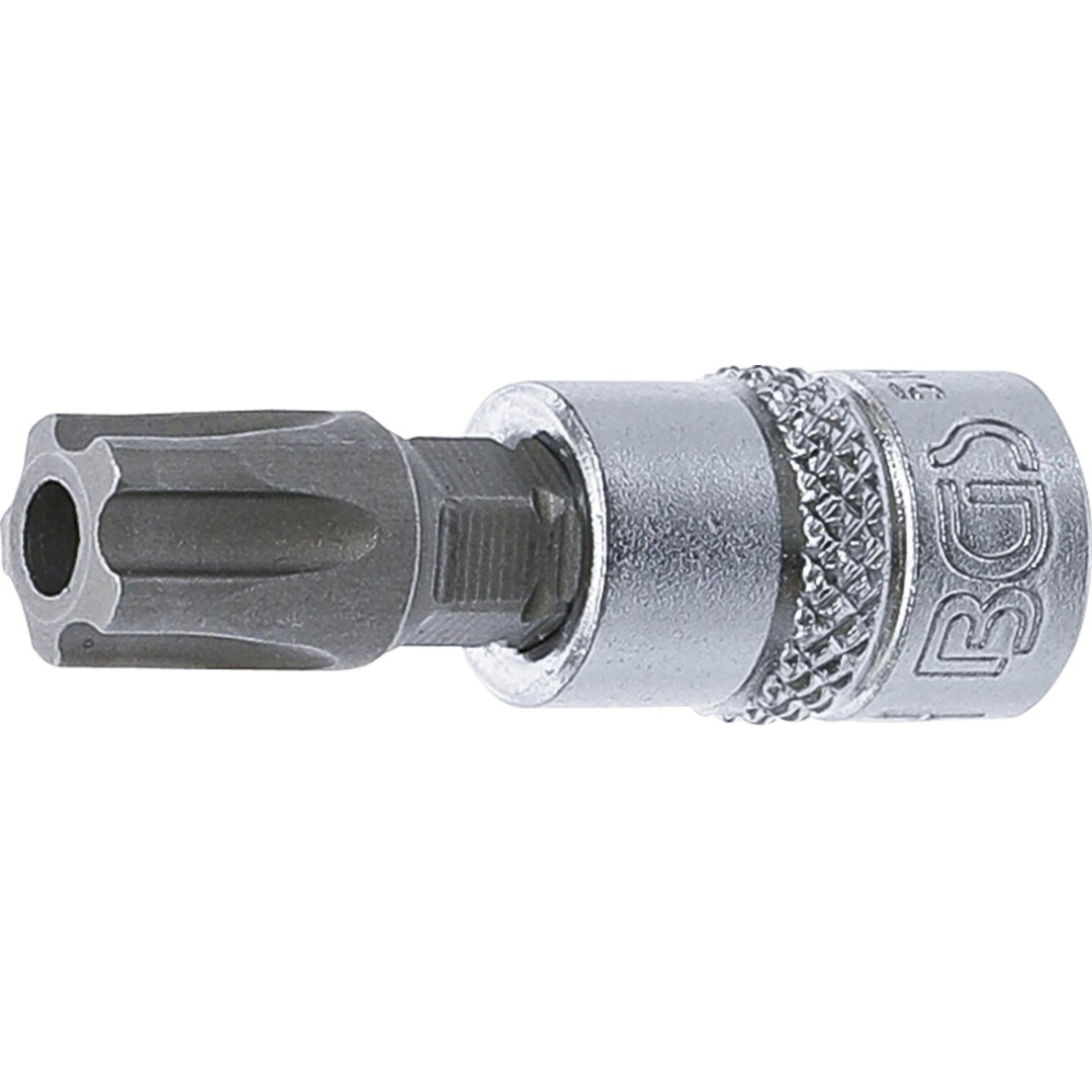 Antgalis įpresuotas į galvutę 5 kampų | 6.3 mm (1/4") | T-Star su skyle (Torx) TS50 (5184-TS50) Antgalis įpresuotas į galvutę 5 kampų | 6.3 mm (1/4") | T-Star su skyle (Torx) TS50 (5184-TS50)