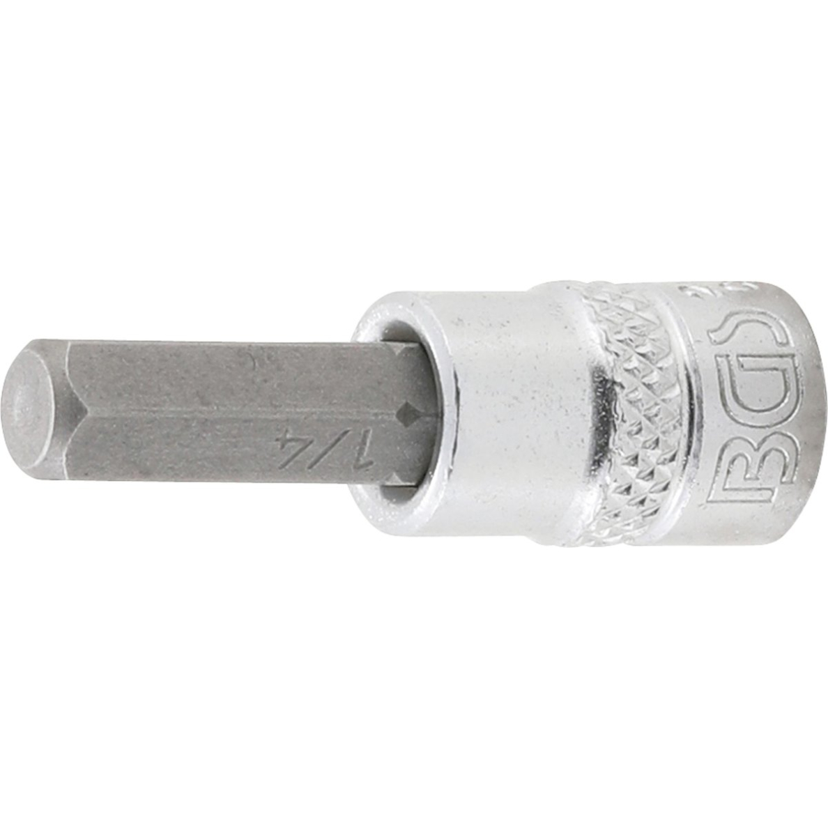 Antgalis įpresuotas į galvutę | 6.3 mm (1/4") | hex šešiakampis 1/4" (2745)