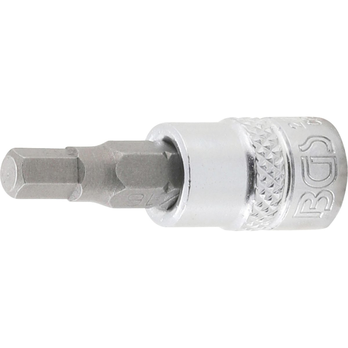 Antgalis įpresuotas į galvutę | 6.3 mm (1/4") | hex šešiakampis 3/16" (2743) Antgalis įpresuotas į galvutę | 6.3 mm (1/4") | hex šešiakampis 3/16" (2743)