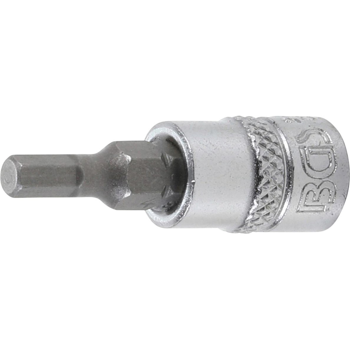 Antgalis įpresuotas į galvutę | 6,3 mm (1/4") | hex šešiakampis 4 mm (2498) Antgalis įpresuotas į galvutę | 6,3 mm (1/4") | hex šešiakampis 4 mm (2498)