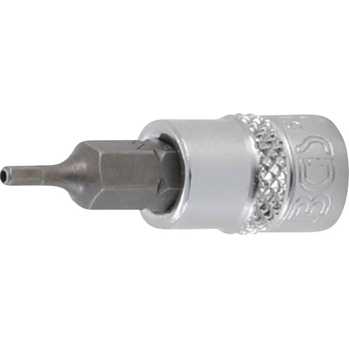 Antgalis įpresuotas į galvutę | 6,3 mm (1/4") | hex šešiakampis su skyle 2 mm (5156-2)