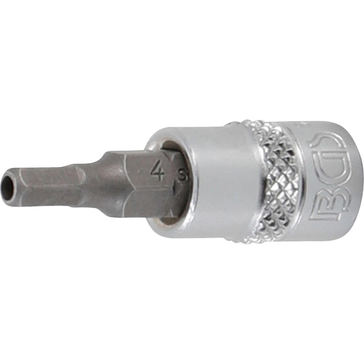 Antgalis įpresuotas į galvutę | 6,3 mm (1/4") | hex šešiakampis su skyle 4 mm (5156-4) Antgalis įpresuotas į galvutę | 6,3 mm (1/4") | hex šešiakampis su skyle 4 mm (5156-4)